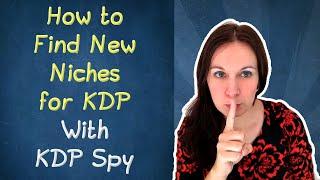 How to Find New Niches for Low Content Books With KDP Spy (Bookbolt)