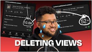 YOUTUBE IS DELETING VIEWS (I Lost Thousands of Views)