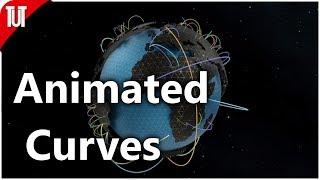 [015] Blender Tutorial - Earth curves [Animation nodes]