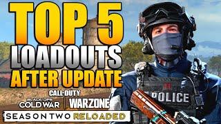 Top 5 Loadouts & Class Setups in WARZONE After 1.34 Update (Amax, FFAR, Mac-10, Kar98k, AUG & M16)