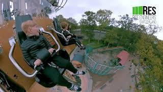 Observation Gyro Drop Tower - RES RIDES - Hjertekig - Tivoli Friheden