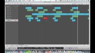 Logic Pro 9 - Repeat or Merge Regions SPEED TIP