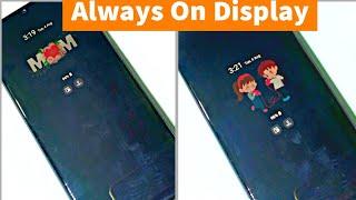 Samsung Galaxy A51 Enable and Change ALWAYS ON DISPLAY - AOD