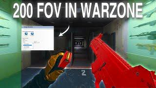 How to Get 200 FOV in Warzone (Might Work on Console)