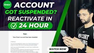 How to Reactivate Your Disabled Fiverr Account | Step-by-Step Guide to Recover Your Fiverr Profile