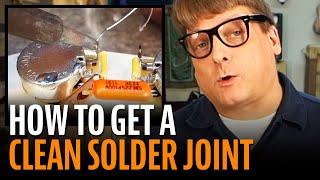 Guitar wiring: how to get a good clean solder joint!