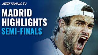 Zverev v Thiem; Ruud v Berrettini | Madrid 2021 Semi-Final Highlights