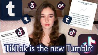 TikTok isn’t the New Tumblr - it’s Worse. (feat. a deep dive into the TikTok algorithm)