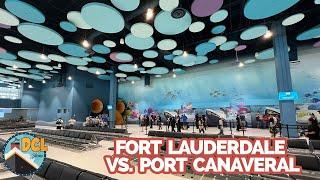 Sailing Disney Cruise Line Out Of Port Canaveral or Fort Lauderdale?