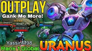 6,600+ Matches Uranus Outplay Enemies! - Top 1 Global Uranus by YassinM98 - Mobile Legends