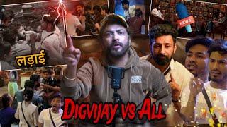 BIGGBOSS18 DIGVIJAY VS RAJAT SARA VIVIAN ESIHA AVINASH BIG PHYSICAL FIGHTS WHO IS WRONG ?EISHA KI