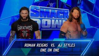 Roman Reigns vs AJ Styles – Epic Showdown!