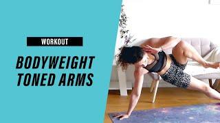 30 MINUTE TONED ARMS BODYWEIGHT WORKOUT (low impact)