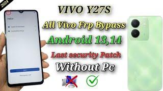 All VIVO Frp Bypass Android 14 No Pc 2024/ VIVO Y27S Google Lock Bypass Done  Last security Update