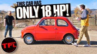 The Fiat 500 Is The Slowest Car I've Ever Driven: Let's Take It On a U.S. Highway