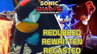 Sonic X Shadow Generations: Ian Flynn REWRITING/REDUBBING ENTIRE Gens Story, Gerald ALIVE In Movie 3