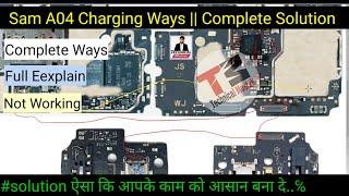 Sam A04 (a045f) Charging Solution | A04 Charging Ways | Not store | Technical Mustak #a04 #charging