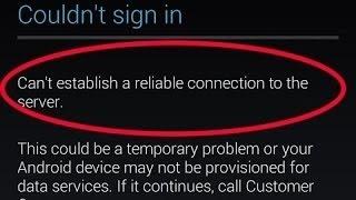 [SOLVED] Couldn't Sign In To My Google Account On My Android Device!