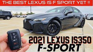 2021 Lexus IS350 F-Sport: Start up & Review