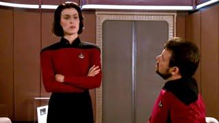 Ensign Ro beams aboard the Enterprise | Star Trek: The Next Generation | Ensign Ro | S5E3