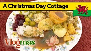 184. A Cottage Christmas Day  Vlogmas - Living Alone in Wales (December 2024)