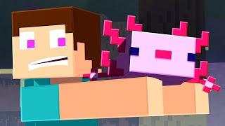 WHAT IS THIS THING? Minecraft Animation - Alex and Steve Life