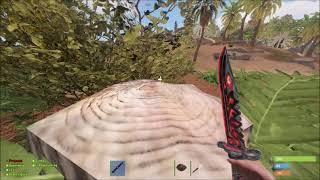 The Combat Knife is to OP in Rust #shorts