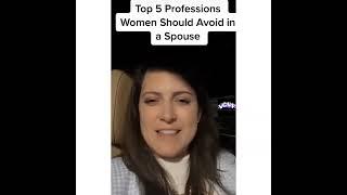 Divorce #Attorney Lists The Top 5 Professions Women Should Avoid In A Spouse (Do you agree?)
