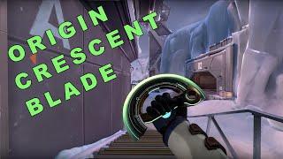 ORIGIN CRESCENT BLADE || Valorant Knife