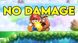 Mario Wonder but I CANT take damage…