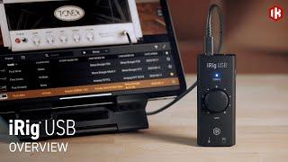 iRig USB compact guitar audio interface - Overview - Your guitar journey starts here