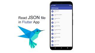 Read JSON file in Flutter App(Arabic)-  قراءة ملف في تطبيق فلاتر JSON
