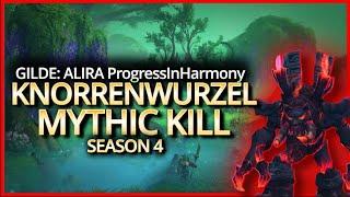 ALIRA Vs Knorrenwurzel Erweckt | Mythic First Kill  | GM/RL BM Hunter | Fadet Mythisch