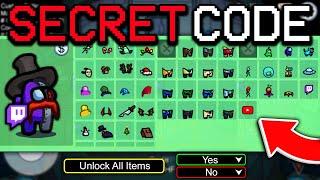 SECRET CODE TO UNLOCK ALL NEW SKINS, PETS & HATS FOR FREE IN AMONG US! (iOS/ANDROID/PC)