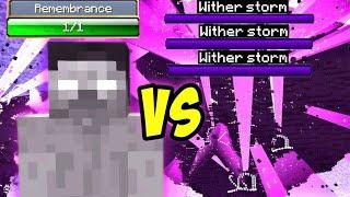 5 Wither Storm vs Herobrine Remembrance in minecraft creepypasta