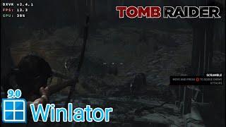 Tom Raider GOTY 2013 Winlator 9.0 Snapdragon 695 Game Test