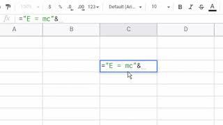 Superscript in Google sheet@COMPUTEREXCELSOLUTION