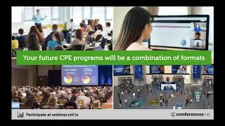 Conferences i/o: The Future of CPE Event Technology