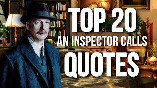 An Inspector Calls Top 20 QUOTES!