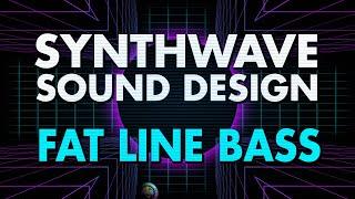 Fat Line Bass on any synth (Synthwave sound design)