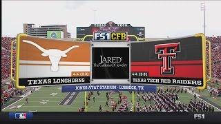 NCAAF 2016 / Week 10 / 05.11.2016 / Texas Longhorns @ Texas Tech Red Raiders / 720pier