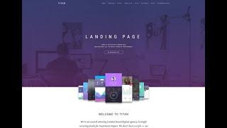 How to creat a Welcome page using HTML and CSS