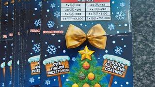 New merry Christmas scratch cards £20 in play