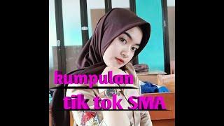 kumpulan tik tok cewek SMA cantik hijab