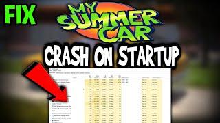 My Summer Car – How to Fix Crash on Startup – Complete Tutorial