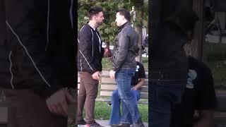 Brave man stops a bad boyfriend part 3 #shorts