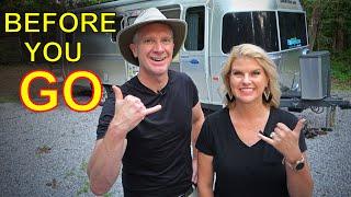 FOR BEGINNERS: RV Trip Checklist!