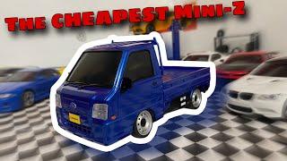 Kyosho Mini Z Unboxing and Track Testing: First Mini Z Subaru Sambar