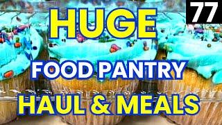 FRUGAL LIVING & Food Pantry Haul 2024 - Frugal Living Food Haul - FOOD BANK - Food Pantry Haul Video