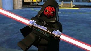 LEGO Star Wars: The Complete Saga Walkthrough Part 4 - Darth Maul (Episode I)